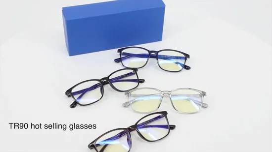Factory Wholesale Custom Logo Fashion Oversized Blue Light Blocking Glasses Frame Women Colorful Reading Glasses